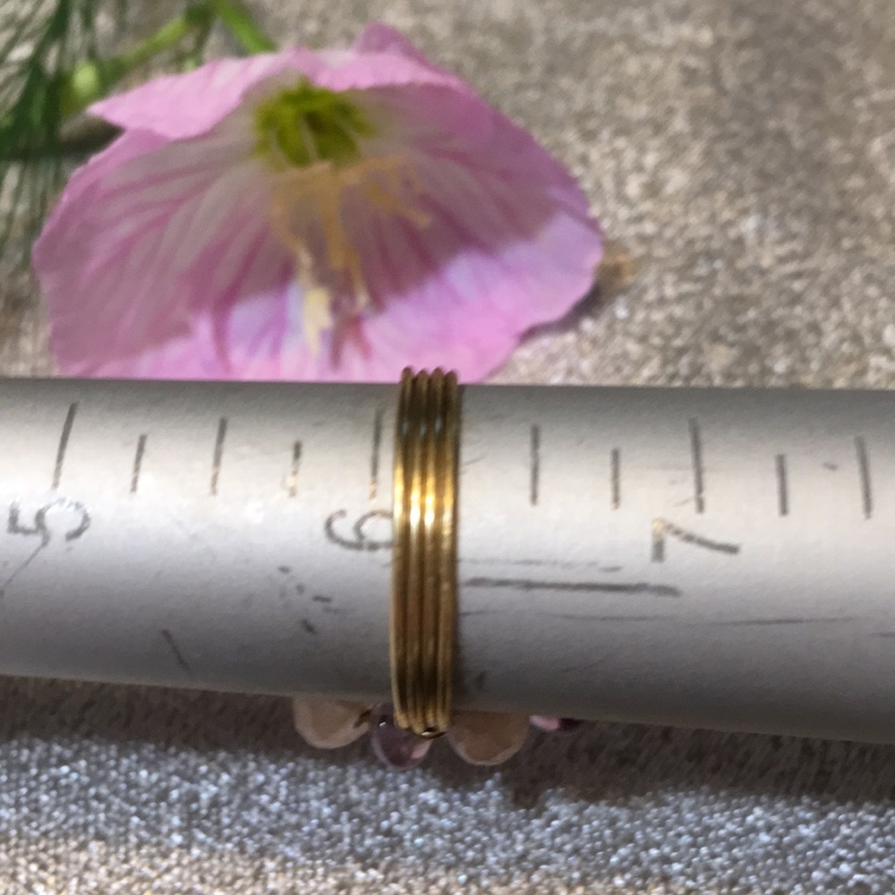 Wire Wrapped Ring Amethyst Ring.. - image 7